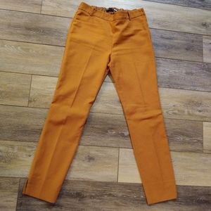 Zara small mustard yellow ankle pants